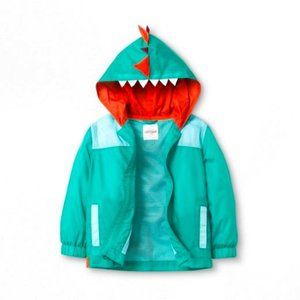 Cat & Jack Dino Rain Jacket 4T Boys
